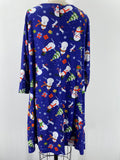 B Design Snowman Dress, 1X