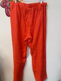 Calligraphie 30" Inseam 100% Linen Pants, L