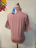 New Adidas Pink Glitter Top, L