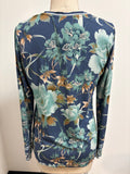 Johnny Was Blue Top, S