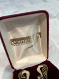 Montana Silversmiths Silver & Gold Electroplate Earrings (retail $80)