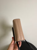 Kate Spade Black/Hazelnut Flap Phone Crossbody, 7"x4"