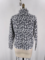 Cynthia Rowley Animal Print Sweater, S