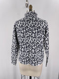 Cynthia Rowley Animal Print Sweater, S