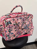 Vera Bradley Stitched Flowers Tote Bag, 16"x10"