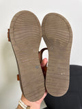 Lauren Blakwell Brown Olivia Sandals, 7