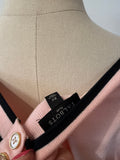 Talbots Pink/Black Sweater, 3X