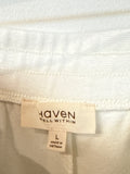 Haven Well Within White 28" Inseam Jogger Pants, L