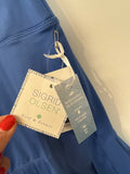 New Sigrid Olsen Blue Skort Skirt, XL