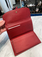 Coach Dark Red Wallet