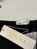 New Gilli Black Fitted Top, M
