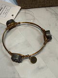 Bourbon and Boweties Gold Bracelet