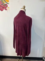 Barefoot Dreams Burgundy Cardigan, XXS/XS