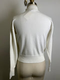 Ophelia Roe White Sweater, S