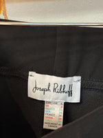 Joseph Ribkoff Black Faux Leather Leggings, 6