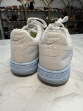 Nike White Air Force 1 Crater Flyknit Shoes, 7.5