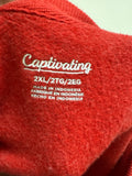 Captivating Red UofL Sweatshirt, 2XL