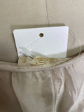 Giusy Silk Blend Champagne Top, S