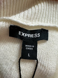 New Express Marshmallow Sweater, L