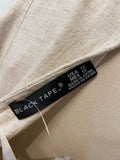 Black Tape Linen Blend Dress, 1X