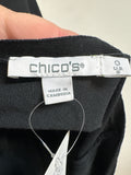 New Chico's Black Spun Rayon Sweater, S