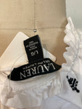 Lauren Ralph Lauren White/Black Top, L
