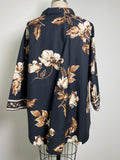 New Talbots Black Top, 2X