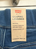 New Levi's 29" Inseam Shaping Legging, 32 (14)
