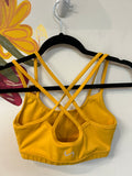 TLF Yellow Sports Bra, S