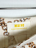 Maeve Anthropologie 25" Inseam Cropped Pants, 6