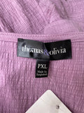 New Thomas & Olivia Purple Top, XL Petite