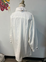 Jessica London White Denim Jacket, 22W