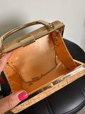 Cork  Handbag, 6.25"x5"
