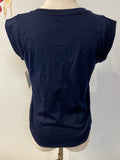 Talbots Blue 100% Pima Cotton Top, Petite