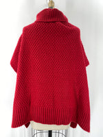 Coco + Carmen Red Sweater, One Size