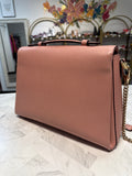 Gucci Pink Interlocking G Shoulder Bag, 13"x9"