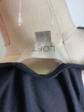 Loft Black Top, M