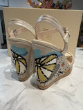 New Coach Caroline Wedge Sandals, 9