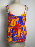 New Modcloth Print Top, M