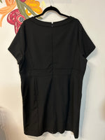 Lands End Black Outfitters Dress, 22W