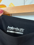 Avalanche Black with Zip Pockets Leggings, L