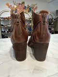 Chocolat Blu Brown Leather Boots, 40 (9)