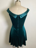 New Trixxi Green Velvet Dress, XS