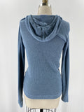 Prana Blue Hoodie Sweater, XS