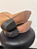 Masterson Brown Leather Cowboy Boots, 10