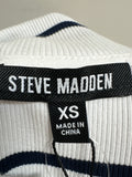 New Steve Madden Lyon White/Navy Dress, XS