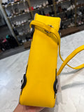 Taxi Cab Yellow Crossbody Bag, 12"x4"