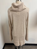 Loft Heather Oatmeal Sweater, XL