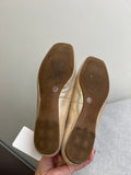 Jessica Simpson Mandalaye Champagne Ballet Flats, 8.5