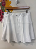 New Talbots White Skort Skirt, L